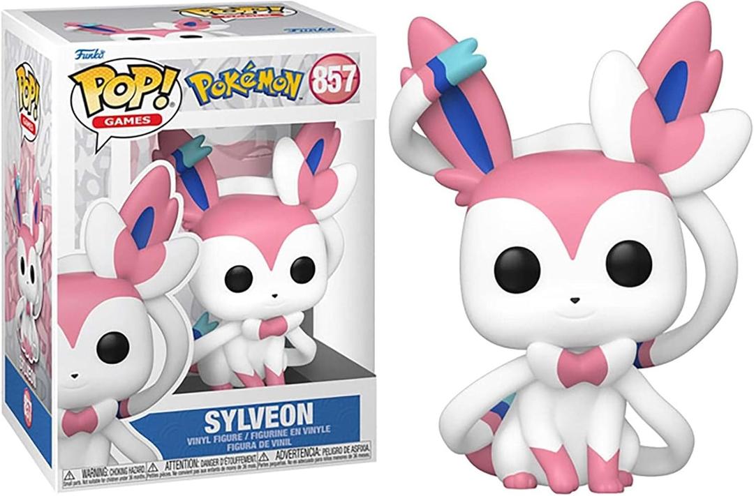 Funko Pop Games: Pokemon - Sylveon - Collectable Vinyl Figure - Gift Idea - Official Merchandise - Toys for Kids & Adults - Video Games Fans - Model Figure for Collectors and Display