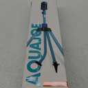 Aqua Joe 6 Pattern Adjustable Sprinkler Mister with Metal Tripod Stand, Rotating Head, and Telescoping Height ,4100 Square Feet Coverage, AJ-6PSTB-MAX, Blue