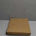 INFUN 1 Inch Telescoping 3 Ring Binder - 4PCS, Flexible Round Binder with Customizable Front Cover and Clear Catalog Pocket, 1Inch Rings, 225 Sheet Capacity (Red+pink+ Blue+green)