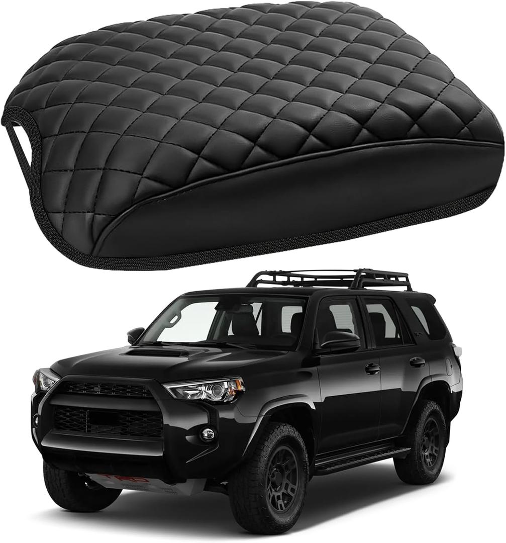 Center Console Armrest Cover for Toyota 4Runner 2010-2023 2024 Fully Covered Anti-Scratch Protector Interior Accessories