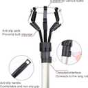 Light Bulb Changer for High Ceilings, Lightweight Light Bulb Extension Pole Changer Reach up to 13FT,High Ceiling Light Bulb Changer with Pole-8FT Extension Pole for Home/Commercial Use