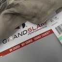 Grand Slam Men's 9" Flat Front Golf Short with Expandable Waistband, Lightweight Stretch Fabric, Moisture-Wicking, Chinchilla, 34