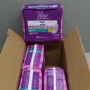 Poise Incontinence Pads & Postpartum Incontinence Pads, 3 Drop Light Absorbency, Regular Length, 120 Count (4 Packs of 30)