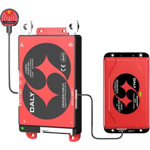 DALY BMS 48V 16S 100A Balance - 1A Active Cell Balancing BMS with Bluetooth Module for 48V LiFePO4 Battery Pack Golf Carts Electric Motors Solar Energy Power Systems