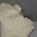 CUCRAF Non Slip Quilted Sofa Cover, Water Resistant Slipcover Furniture Protector for 1 Cushion Sofa Pet Friendly, Washable Couch Cover with Adjustable Elastic Straps (Medium Recliner, Beige)