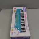 Keyboard Piano for Kids, BIGFUN 37 Keys Toddler Piano Multifunction Music Educational Instrument Toy, Electronic Kids Keyboard for 3-7 Year Old Girls and Boys (Blue)