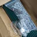 Fence Posts 6FT, Metal U Posts for Wire Fence, 10 Pack，Green