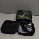 4-in-1 Mini Turbo Fan (150,000 RPM), Electric Air Duster & Handheld Vacuum with Window Breaker, Portable Turbo Fan for Car Cleaning, Camping, Home