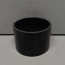 ID 3" (76mm), Straight Coupler, Length 3" (76mm), 3-Ply Reinforced, Universal Automotive Pure Silicone Hose, Black