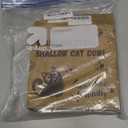 4-Pack Stainless Steel Cat Food Bowls, Shallow Whisker-Friendly Non-Slip Silicone Base Metal Dishes, Easy to Clean Indoor Feeding Flat Plates for Cat, Kitten, Small Dog (6.7")