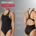 TYR Womens Tyreco Maxfit Swimsuit (Black, XL)