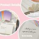 Blank Notebooks - Composition Notebooks 16 PCS A5 Aesthetic 4 Gradient Colors 8.3"x5.5" Unlined Notebook Bulk 72 Pages, for Students Take Note Journaling Writing Kids Drawing Office School Essentials