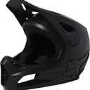 Fox Racing Youth Rampage Mountain Bike Helmet, Black/Black, Small