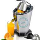 Electric Citrus Juicer With High Juice Yield | Orange Juicer Squeezer 200W + 2 Cones I Exprimidor De Limones Electrico Small Juicers Machine Mini For Citrus Lemon Esprimidoras Naranjas Jugo (LBC388 - 200 Watt)