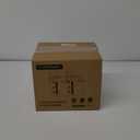 2 PCS Cereal Storage Containers, 1.5L/51oz Dry Food Rice Holder, Pet Dog Cat Food Dispenser with Measuring Cup, BPA Free Clear Plastic Kitchen Pantry Organization Bin, 1 Blue+1 White ((Blue+White)-(2pcs)1.5L3.3lbs52.91oz0.396gals)