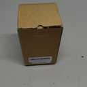 OFFIDIX Glass Plant Mister, 6.3 Inches Tall Vintage Style Spritzer Bronze Plastic Top Pump One Hand Watering Can Indoor Plant Spray Bottle for Garden, Plants, Cleaning (Dark Green)