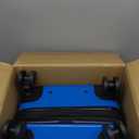 Amazon Basics 21" Hardside Carry-On Luggage, Hardshell Suitcase With Wheels, Expandable For Up to 25% More Space, With Scratch-Resistant Surface, Four Multi-directional Wheels, Light Blue