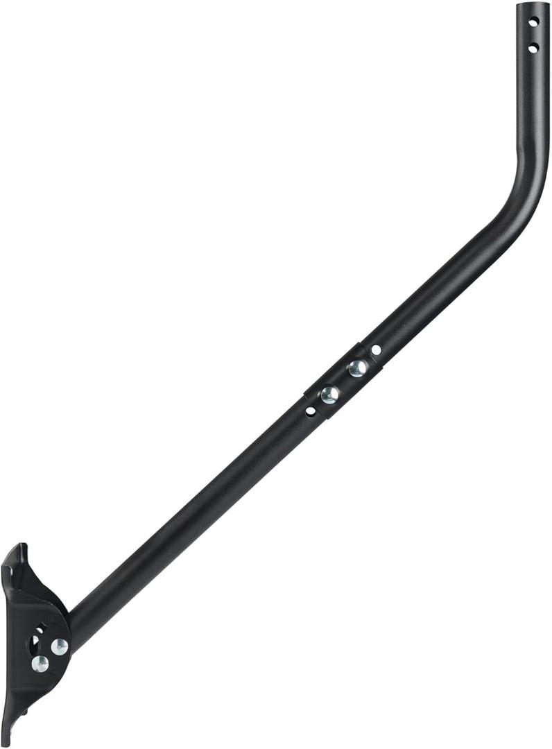 PIBIDI Adjustable Attic/Outdoor Antenna & Weather Station Mounting Pole Universal Mount Brackets - Easy Installation, Solid Structure, Weather Proof (1 1/4" Diameter, 33 1/4" Arm Length)