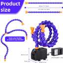 Submersible Water Pump - DC 30W 530GPH 2000L/H with Water Pipes & 8.2ft High Lift - for Water Table Aquarium, Pond, Hydroponics, Fountain