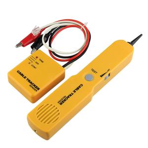 Electrical Wire Tracer Circuit Tester w/Tone Generator & Probe Kit, Cable Signal Locator Tester, Test Circuit Continuity, Network Telephone Line, Automotive Circuit Identify Tools w/Clips & RJ11 Plug