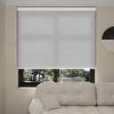 Cordless Light Filtering Cellular Shades for Indoor Windows, Honeycomb Window Blinds with Daytime Privacy, Easy Lift Shades for Bedroom, Living Room & Home Office, Grey, 24" W x 36" H