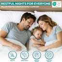 Utopia Bedding Set of 2 Waterproof Pillow Protectors with Zipper Standard Size (White), Ultra Soft Pillow Covers, Bed Bug and Dust Mite Proof Pillow Encasements, Moisture Wicking Pillow Cases