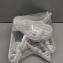 GoodtoU Baby Hangers, 60 Pack Baby Clothes Hangers for Closet Kids Plastic Hangers Toddler Infant Nursery Child Small Children (White)