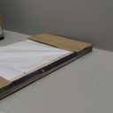 12x24 Shadow Box Frame Black Wood | with a 3/4" Usable Display Depth | Includes a Black Real Suede Texture Acid-Free Backing Board, UV Resistant Acrylic, and Hanging Hardware