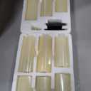 kakoya Flameless LED Candles Battery Operated with Remote and Timer,Flickering Electric Fake Plastic Pillar Candles Set of 12(D3 x H 3" 4" 5") Ivory