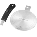 Induction Adapter Plate Detachable, 5.5 Inch Stainless Steel Heat Diffuser Plate for Moka Pot 12 Cup, Heat Diffuser Cooking Induction Adapter for Gas Stove and Glass