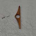 HOPPLER Dual Function Wooden Book Page Holder - Handmade from African Mahogany They are Novel Wooden Book Accessories and Gifts for Book Lovers (Medium)