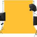 Yellow Photo Backdrop for Photoshoot Yellow Background for Photography Photo Backdrop Curtain for Party 8 x 10 FT