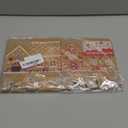 SULOLI 24 Pcs Christmas Kraft Paper Gift Boxes, Xmas Candy House Style Goodies Treat Bags for Christmas Party Favor