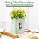 3D Puzzle Vase for Adults Kids, 120 Pcs Puzzle Book Vase for Flowers, Arts and Crafts for Kids 4-6, Adults, Girls, Cute Unique Vases for Book Shelf Decor, Books Lover Gifts for Women(Secret) (Garden)