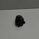 Baskerville ULTRA Muzzle - Patented Humane Design, Breathable, Dog can Pant and Drink, Adjustable, Padded, Training Muzzle for Medium-sized Dogs, Prevents Biting, Wildlife Scavenging (Size 4, Black)