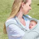 Baby Nursing Covers, Breathable 100% Cotton Nursing Cover with Arched Neckline,Nursing Apron. (Light Pink/Milky White/Light Blue)