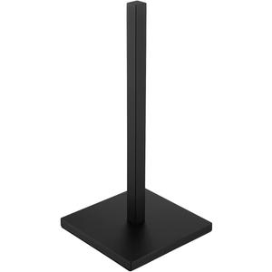 JQK Paper Towel Holder Stand Black, 304 Stainless Steel Kitchen Free Standing Countertop Paper Towel Dispenser Fits Standard and Jumbo Size, PTH240-PB