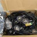 addlon Outdoor String Lights 50FT G40 with Remote, 27 LED Shatterproof Bulbs, Dimmable Patio Globe Lights Waterproof, Hanging Outside Lighting for Backyard, Garden, Deck, Balcony, Porch, Caf, Decor