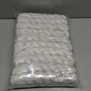 Pesonlook 20 Pack White Cheesecloth Table Runner,10FT Gauze Table Runner Cheesecloth Fabric Semi-Sheer Table Runner for Wedding Reception,Boho Rustic Wedding Party Sheer Bridal Shower Decor