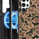 Heavy Duty for Samsung Galaxy S23 Ultra Case - Compatible with MagSafe Shockproof Protective Rugged Magnetic Men Military Grade Shock Drop Proof Phone Cover Funda for S23 Ultra Case, Camo