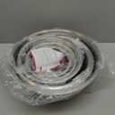 FineDine Stainless Steel Mixing Bowls Set, Dishwasher Safe, Up To 8 Quart Metal Mixing Bowls For Kitchen, Nesting, Large, Small, Big Food Prep, Cooking, Baking