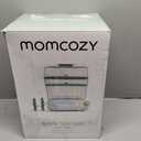 Momcozy 3 Layers Large Bottle Sterilizer and Dryer, Fast Sterilize and Dry, Universal Bottle Sterilizer for All Bottles & Breast Pump Accessories, Touch Screen & Auto-Off Bottle Sanitizer
