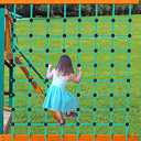 BeneLabel Climbing Cargo Net, Indoor Climbing net, Outdoor Cargo Webbing Net, Military Climbing Cargo Net, 100% Nylon Material Rope Ladder, 70" x 119"