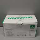 Homvana Small Humidifiers for Bedroom - 2 Packs 1.5L Cool Mist Top Fill Humidifier for Baby Nursery, Essential Oil Diffuser, 3 in 1 for Home Plants Offices and Grow Tents, 7 Color Lights, Ultrasonic