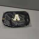 Bridesmaid Gifts - Wedding Day & Bachelorette Party Decorations, Crossbody Belt Bag in Initial White & Black