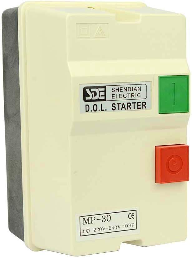 Big Horn 18839 3-Phase, 220-240-Volt, 10-HP, 22-34-Amp Magnetic Switch - UL Approved