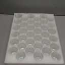 Comrzor Set of 36 Clear Tealight Candle Holders, Glass Votive Candle Holders Bulk, Floating Candle Holder for Table Centerpieces, Wedding Propose Party Home Decor