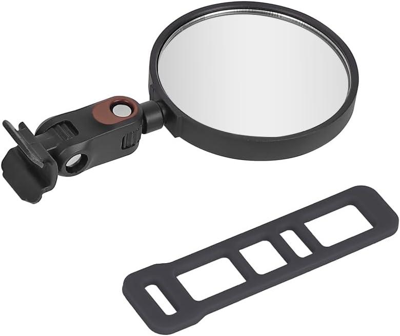 Scooter Rear View Mirrors for Ninebot Black Rearview Mirrors Universal Fit for MAX G3, G30P, G2, G65, E3, E2 Plus II, E2 Pro, E2 Plus Scooter Accessories 2PCS