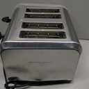 Hamilton Beach 4 Slice Toaster with Extra Wide Slots for Bagels, Shade Selector, Toast Boost, Slide-Out Crumb Tray, Auto-Shutoff and Cancel Button, Brushed Stainless Steel (24910)
