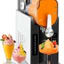 Slushie Machine for Home - 88oz No Ice Needed Frozen Drink & Slushy Maker with Auto-Clean, 6 Preset Programs (Margaritas, Frapps and More) & LED One-Touch 12h Reservation for Summer Party (silver)